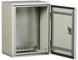 Ящик ЩМП 1-0 74 У1 IP65 GARANT 395х310х220 c монт.панелью 370х250  RAL7032/7035 IEK