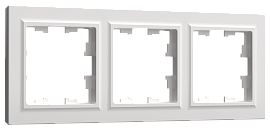 BRITE Рамка 3-м BRITE РУ-3-БрБ бел. IEK BR-M32-K01