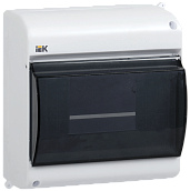 Бокс пластиковый КМПн 2/6 IP30 навесной KREPTA 3, с прозр.крышкой MKP42-N-06-30-09 IEK
