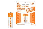 Аккумулятор AA-800 mAh Ni-MH BP-2, АА, SQ1702-0066 TDM