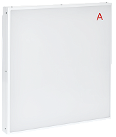 LIGHTING PRO Светильник светодиодный ДВО 1201A 40Вт 4000К IP54 595х595мм опал БАП 3ч IEK