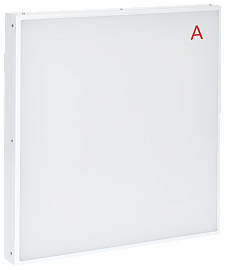 LIGHTING PRO Светильник светодиодный ДВО 1201A 40Вт 4000К IP54 595х595мм опал БАП 3ч IEK