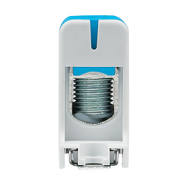Клемма силовая вводная КСВ одинарная 16-95 кв.мм синяя plc-kvs-16-95-blue EKF