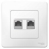 Изображение товара Розетка компьютерная RJ45 категория 5е Blanca скрытой установки Systeme Electric
