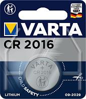 Элемент питания CR2016 Professional Electronics дисков 3В бл/1 (06016 101 401) батарейка литиевая 6016101401 VARTA