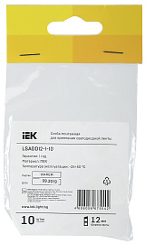 Скоба монтажная 10шт 12мм LSADD12-1-10 IEK