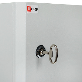 Щит  600х600х250 (ВxШxГ) IP54 ЩМПг-60.60.25 с монтажной панелью PROxima mb24-06 EKF RAL7035