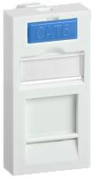 Вставка 45х22,5мм для 1 мод Keystone Jack с маркером CS6-11M ITK