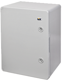 Щит пластиковый 400х300х220мм ЩМПп IP65 навесной белая дверь MKP93-N-403022-65 IEK