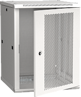 ITK Шкаф LINEA W 15U 600x600 мм дверь перфорированная, RAL7035 LWR3-15U66-PF IEK