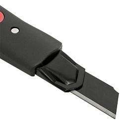 Нож строительно-монтажный 18 мм НСМ-80 (SK4) Heavy Duty (до 60 кг) Professional ncm-80-pro EKF