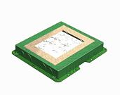 Коробка для монтажа в бетон люков SF400-1, KF400-1 419х384мм, пластик G401 Simon Connect