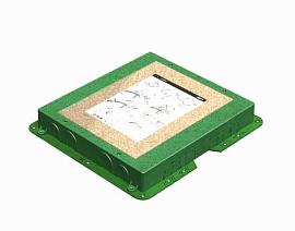 Коробка для монтажа в бетон люков SF400-1, KF400-1 419х384мм, пластик G401 Simon Connect