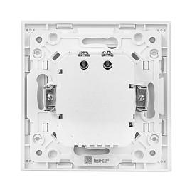 Розетка 2 USB Стокгольм скрытой установки 2,1А+2,1А механизм белый EYR16-028-10-2USB EKF PROxima