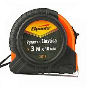 Рулетка Elastica, 3 мх16 мм, обрезиненный корпус SPARTA 31311