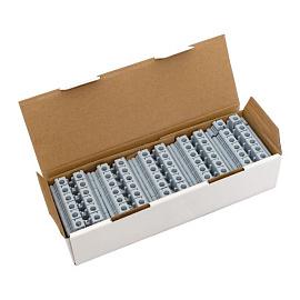 Колодка клеммная винтовая 10 UT серая scr-ut-10-g