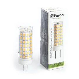 Лампа светодиодная LB-434 JCD 9Вт 750Лм 230В G4 4000K  38144 Feron