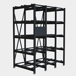 Стеллаж 5 полочный 2 ряда 1360х935х1855 R5N2R139318AT Systeme Electric
