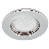 DL Светильник встраиваемый Light MR16 DL90 GU5.3 плоский Хром 30x80 FC1611EFY ECOLA