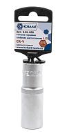 Головка торцевая глубокая 1/2", 19 мм, Cr-V КОБАЛЬТ 644-108