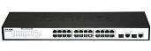 Коммутатор 24х10/100, 2x Combo DL-DES-1026G/E1A D-Link