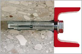 Анкер распорный со шпилькой FM744 M10 16х60 ZN (20/25) FRIULSIDER 830971