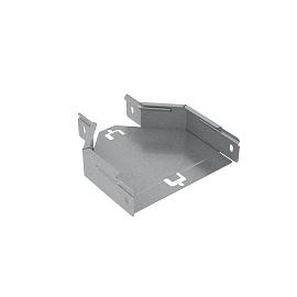Переходник центральный с лотка 100х50мм на лоток 50х50мм PDplus50х50х100-C PL0759 КМ-профиль