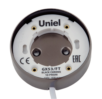 Изображение товара Светильник накладной GX53/FT BLACK CHROME 10 PROM черный хром UL-00003735 TM Uniel