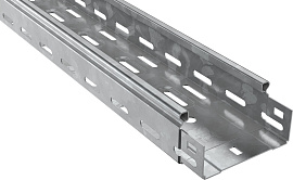 Лоток перфорированный металлический 50х100х3000  HDZ CLP10-050-100-3-M-HDZ IEK