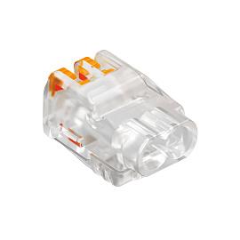 Клемма OBO универсальная пружинная c зажимом 2x2,5mm2, прозрачная 2054450   OBO Bettermann