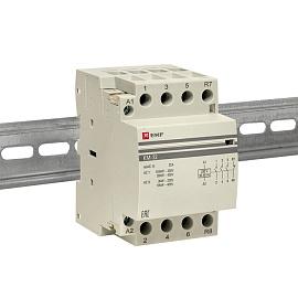 Контактор модульный КМ 32А 3NО+NC (3 мод.) EKF PROxima