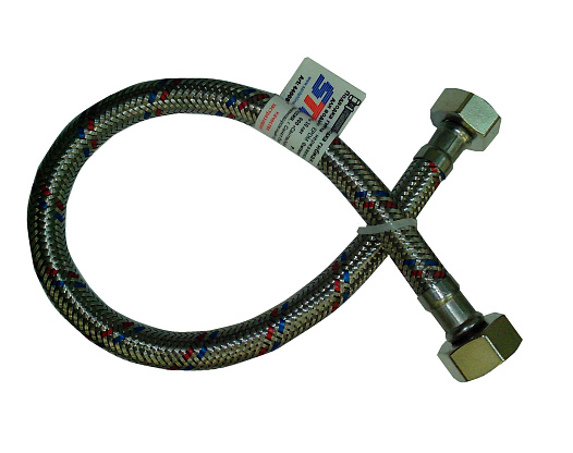 Изображение товара Подводка для воды 1/2" ВР/ВР 60 см ELKA