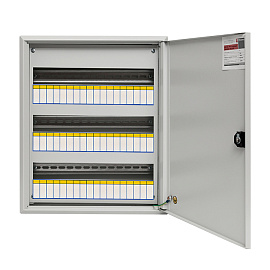 Щит ЩРН-54 IP31 с пласт. замком (480х400х120) (mb21-54n) EKF