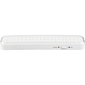 Светильник светодиодный EL121 60LED аккумуляторный AC/DC белый с наклейкой "Выход" 330*73*30 12671 Feron