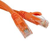 Патч-корд UTP 5e кат. 1,5м RJ45 - RJ45, 4 пары, оранжевый LAN-45-45-1.5-OR LANMASTER