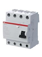 Устройство защитного отключения (УЗО) 63А FH204AC-63/0,1 2CSF204006R2630 ABB