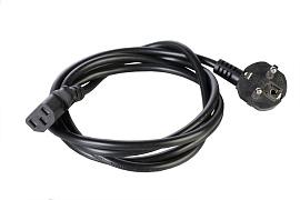 Шнур питания с заземлением IEC 60320 C13/Schuko, 10 А / 250 В (3 ? 1,0), длина 3 м R-10-Cord-C13-S-3 REM