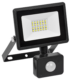 Прожектор светодиодный уличный LED 30 Вт СДО06-30Д с датчиком движения 2400Лм IP54 6500K LPDO602-30-65-K02 ИЭК