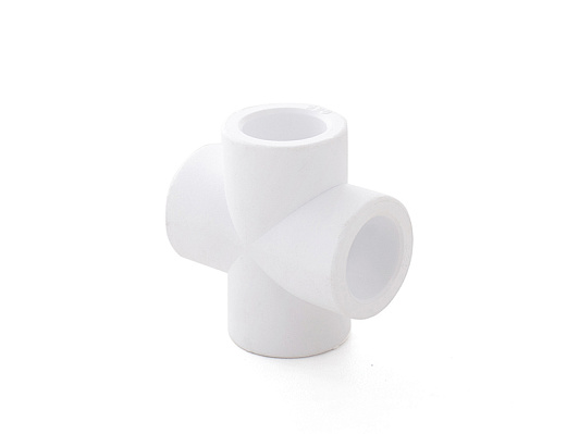 Изображение товара Крестовина PPR полипропилен 32, PN25 белый, РосТурПласт 10593