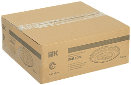 Светильник ДСП 4001 100Вт 4000К IP65 алюминий IEK LDSP0-4001-100-40-K23 IEK