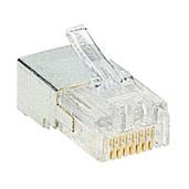 Вилка RJ 45 кат. 5е - 9 контактов - ширина 11,7 мм 051704 Legrand