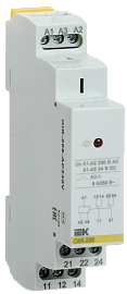 Реле промежуточное модульное OIR 2 контакта 8А 230В AC OIR-208-AC230V IEK