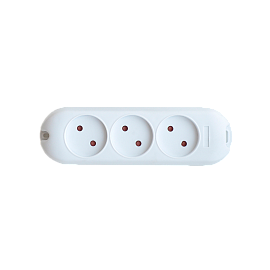 Колодка 3N-SMART 3-х местная 10А 5230 4690612010441 IN HOME