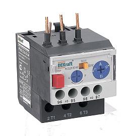 Реле электротепловое для контакторов 09-18A 14,0-18,0А РТ-03 23117DEK DEKraft SE