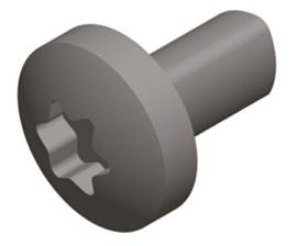 Винт самонарезающий TORX T30 (M6x12) NSYST30M6S SE