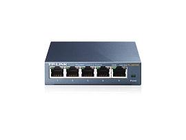 Коммутатор 5-портовый настольный гигабитный TL-SG105 TP-Link