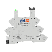 Розетка для реле OptiRel G RR93-51-12-24U-6-P 281158 КЭАЗ