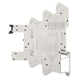 Разъем для реле РM slim 23/1 Push-in 230VАС/60VDC EKF AVERES