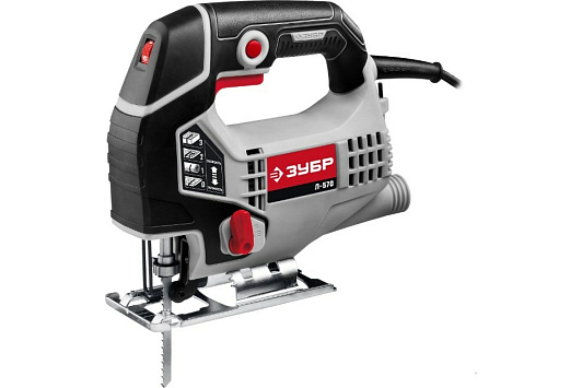 Изображение товара Электрический лобзик Зубр Л-570 570 Вт с подсветкой и быстрозажимным патроном