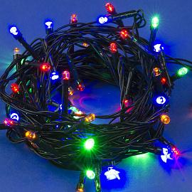 Гирлянда Нить  2,8м 20Led мульти свет контроллер зеленый провод IP20 ULD-S0280 11092 Uniel